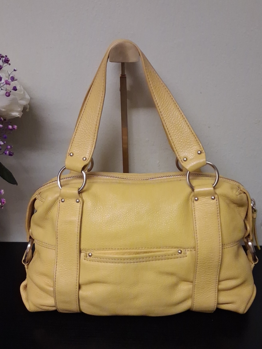 Michael Kors Pebbled Leather Utility Bag - Picture 7 of 13